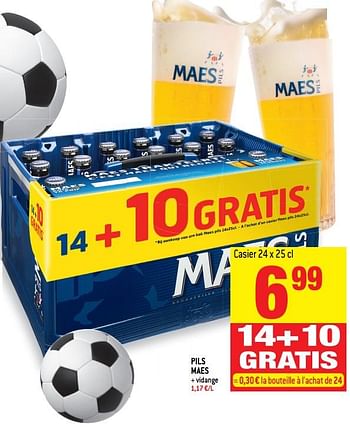 Promoties Pils maes - Maes - Geldig van 20/06/2018 tot 25/06/2018 bij Match