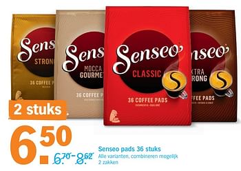Promotions Senseo pads - Douwe Egberts - Valide de 18/06/2018 à 24/06/2018 chez Albert Heijn