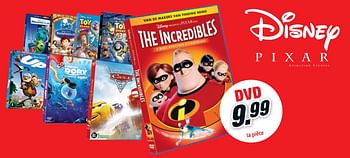Promotions Dvd disney pixar - Disney - Valide de 18/06/2018 à 24/06/2018 chez Media Markt