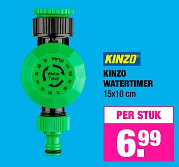Promoties Kinzo watertimer - Kinzo - Geldig van 18/06/2018 tot 01/07/2018 bij Big Bazar