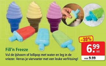 Promoties Fill`n freeze - Huismerk - Maxi Zoo - Geldig van 26/06/2018 tot 03/07/2018 bij Maxi Zoo