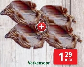 Promotions Varkensoor - Produit maison - Maxi Zoo - Valide de 26/06/2018 à 03/07/2018 chez Maxi Zoo