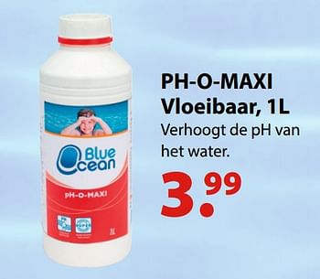 Promoties Ph-o-maxi vloeibaar - Blue ocean - Geldig van 03/06/2018 tot 31/08/2018 bij Europoint