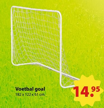 Promoties Voetbal goal - Huismerk - Europoint - Geldig van 03/06/2018 tot 31/08/2018 bij Europoint