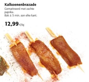 Promoties Kalkoenenbrazade - Huismerk - Colruyt - Geldig van 20/06/2018 tot 03/07/2018 bij Colruyt
