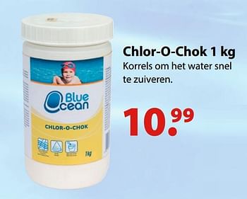 Promoties Chlor-o-chok - Blue ocean - Geldig van 03/06/2018 tot 31/08/2018 bij Toys Tempel
