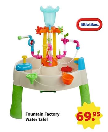 Little Tikes factory water tafel - Promotie bij Toys Tempel