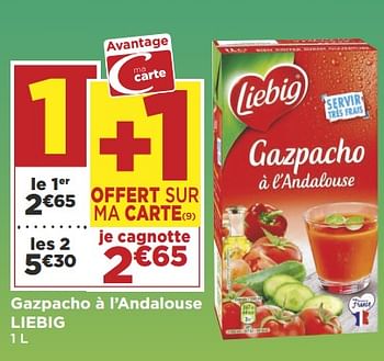Promoties Gazpacho à l`andalouse liebig - Liebig - Geldig van 19/06/2018 tot 01/07/2018 bij Super Casino