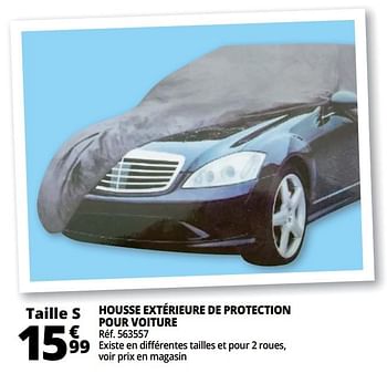 Promoties Housse extérieure de protection pour voiture - Huismerk - Auchan - Geldig van 20/06/2018 tot 26/06/2018 bij Auchan