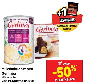Promotions Milkshake en repen gerlinéa - Gerlinéa - Valide de 20/06/2018 à 02/07/2018 chez Carrefour