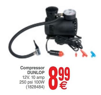 Promoties Compressor dunlop - Dunlop - Geldig van 19/06/2018 tot 02/07/2018 bij Cora