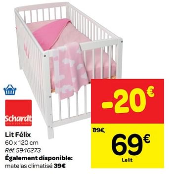 Produit Maison Carrefour Lit Felix En Promotion Chez Carrefour