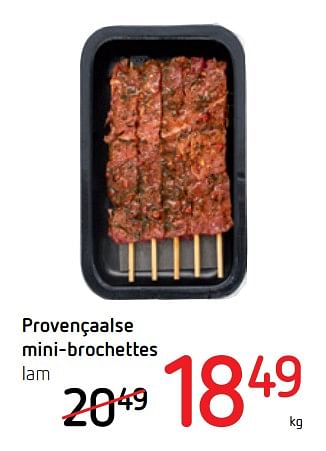 Promotions Provençaalse mini-brochettes - Produit Maison - Spar Retail - Valide de 21/06/2018 à 04/07/2018 chez Spar (Colruytgroup)