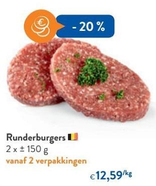 Promoties Runderburgers - Huismerk - Okay  - Geldig van 20/06/2018 tot 03/07/2018 bij OKay