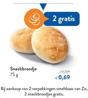 Promoties Snackbroodje - Huismerk - Okay  - Geldig van 20/06/2018 tot 03/07/2018 bij OKay
