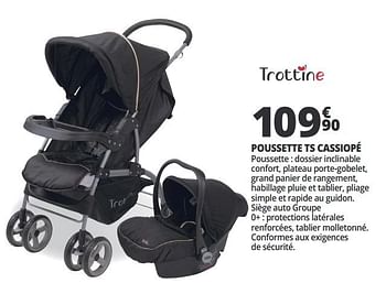 Promotion Auchan Ronq Poussette Ts Cassiope Trottine Bebe Et Grossesse Valide Jusqua 4 Promobutler