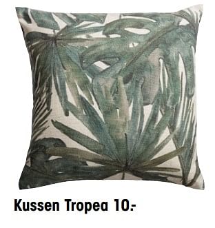 Promoties Kussen tropea - Huismerk - Kwantum - Geldig van 25/06/2018 tot 01/07/2018 bij Kwantum