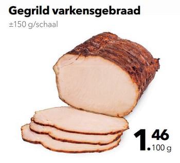 Promotions Gegrild varkensgebraad - Huismerk - Buurtslagers - Valide de 22/06/2018 à 28/06/2018 chez Buurtslagers