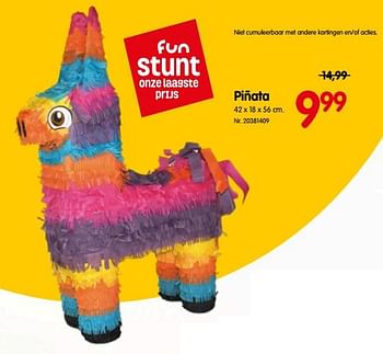Promoties Piñata - Fiesta - Geldig van 20/06/2018 tot 17/07/2018 bij Fun