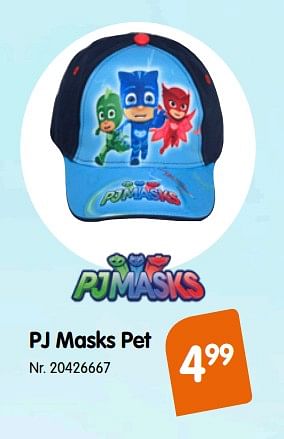 Promoties Pj masks pet - PJ Masks - Geldig van 20/06/2018 tot 17/07/2018 bij Fun