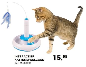 Promoties Interactief kattenspeelgoed - Huismerk - Supra Bazar - Geldig van 26/06/2018 tot 31/07/2018 bij Supra Bazar