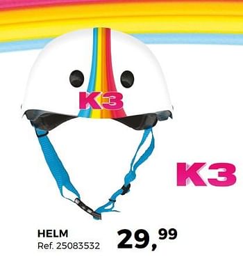 Promoties Helm - K3 - Geldig van 26/06/2018 tot 31/07/2018 bij Supra Bazar