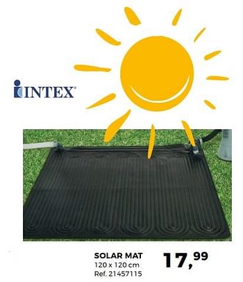 Promoties Solar mat - Intex - Geldig van 26/06/2018 tot 31/07/2018 bij Supra Bazar