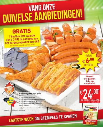 Promoties Barbecuepakket - Huismerk - Intermarche - Geldig van 26/06/2018 tot 01/07/2018 bij Intermarche
