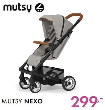 Promoties Mutsy nexo - Mutsy - Geldig van 03/06/2018 tot 30/06/2018 bij Baby & Tiener Megastore