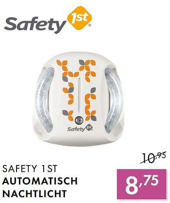 Promoties Safety 1st automatisch nachtlicht - Safety 1st - Geldig van 03/06/2018 tot 30/06/2018 bij Baby & Tiener Megastore