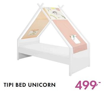 Promotions Tipi bed unicorn - Lifetime Kidsrooms - Valide de 24/06/2018 à 21/07/2018 chez Baby & Tiener Megastore