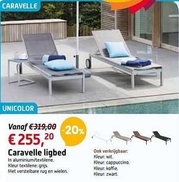 Promoties Caravelle ligbed - Bristol - Geldig van 30/06/2018 tot 31/07/2018 bij Overstock
