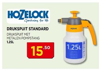 Promoties Drukspuit standard - Hozelock - Geldig van 02/07/2018 tot 22/07/2018 bij Bouwcenter Frans Vlaeminck