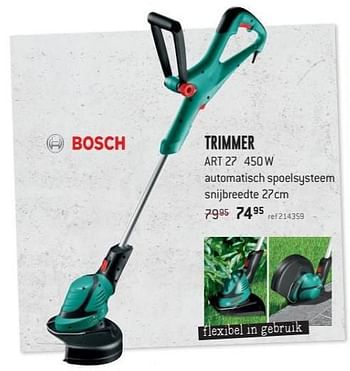 Promoties Bosch trimmer art 27 - Bosch - Geldig van 25/06/2018 tot 29/07/2018 bij Freetime