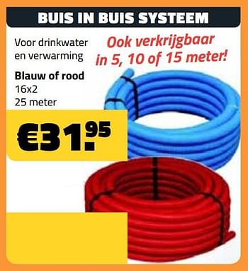 Promoties Buis in buis systeem - Huismerk - Bouwcenter Frans Vlaeminck - Geldig van 09/07/2018 tot 31/07/2018 bij Bouwcenter Frans Vlaeminck