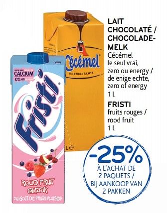 Promotions Lait chocolaté - Produit maison - Alvo - Valide de 04/07/2018 à 17/07/2018 chez Alvo