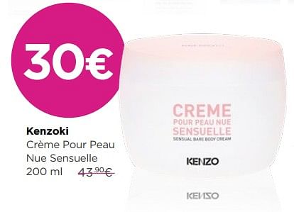 kenzoki creme sensuelle