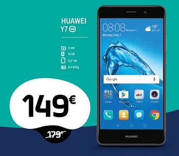 Promotions Huawei y7 - Huawei - Valide de 29/06/2018 à 31/07/2018 chez Base