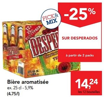 Promotions Bière aromatisée - Desperados - Valide de 03/07/2018 à 17/07/2018 chez Makro