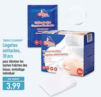 TWIDO CLEANING® Lingettes multi-usages, 80 pcs bon marché chez ALDI