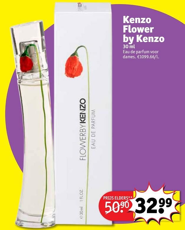 Kenzo flower clearance kruidvat