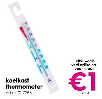 krom Betsy Trotwood prieel Huismerk - Blokker Koelkast thermometer - Promotie bij Blokker
