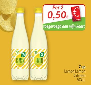 Promoties 7 up lemon lemon citroen - 7-Up - Geldig van 01/07/2018 tot 31/07/2018 bij Intermarche