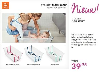 Promoties Flexi bath - Stokke - Geldig van 01/07/2018 tot 28/07/2018 bij Baby & Tiener Megastore