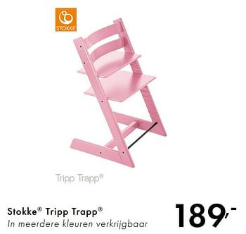 Promoties Stokke tripp trapp - Stokke - Geldig van 01/07/2018 tot 28/07/2018 bij Baby & Tiener Megastore