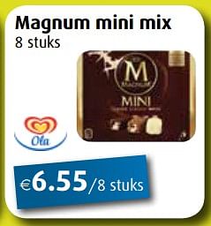 Promoties Magnum mini mix - Ola - Geldig van 02/07/2018 tot 28/07/2018 bij Aronde