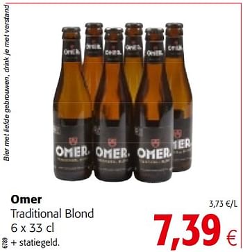 Promoties Omer traditional blond - Omer - Geldig van 04/07/2018 tot 17/07/2018 bij Colruyt