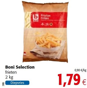 Promoties Boni selection frieten - Boni - Geldig van 04/07/2018 tot 17/07/2018 bij Colruyt