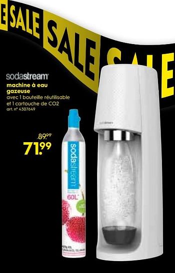 Promotions Sodastream machine à eau gazeuse - Sodastream - Valide de 30/06/2018 à 15/07/2018 chez Blokker