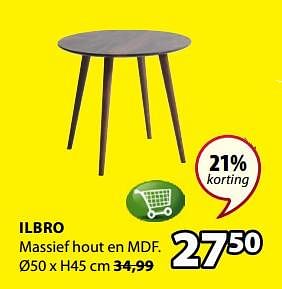 Promoties Ilbro massief hout en mdf - Huismerk - Jysk - Geldig van 09/07/2018 tot 22/07/2018 bij Jysk
